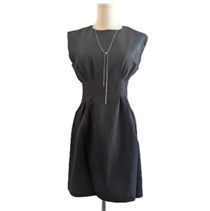 🎀 Couture 🎀 black sleeveless A-line mini dress